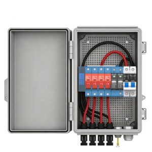 Outdoor Electrical Junction Box 4 In 1 Out DC 500V