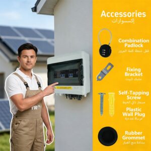 Renewable Energy AC Combiner Enclosure for Distributed Solar Power Management
