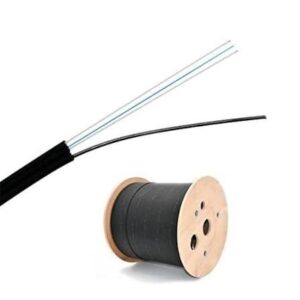 FTTH Drop Fiber Optic Cable with Steel Messenger